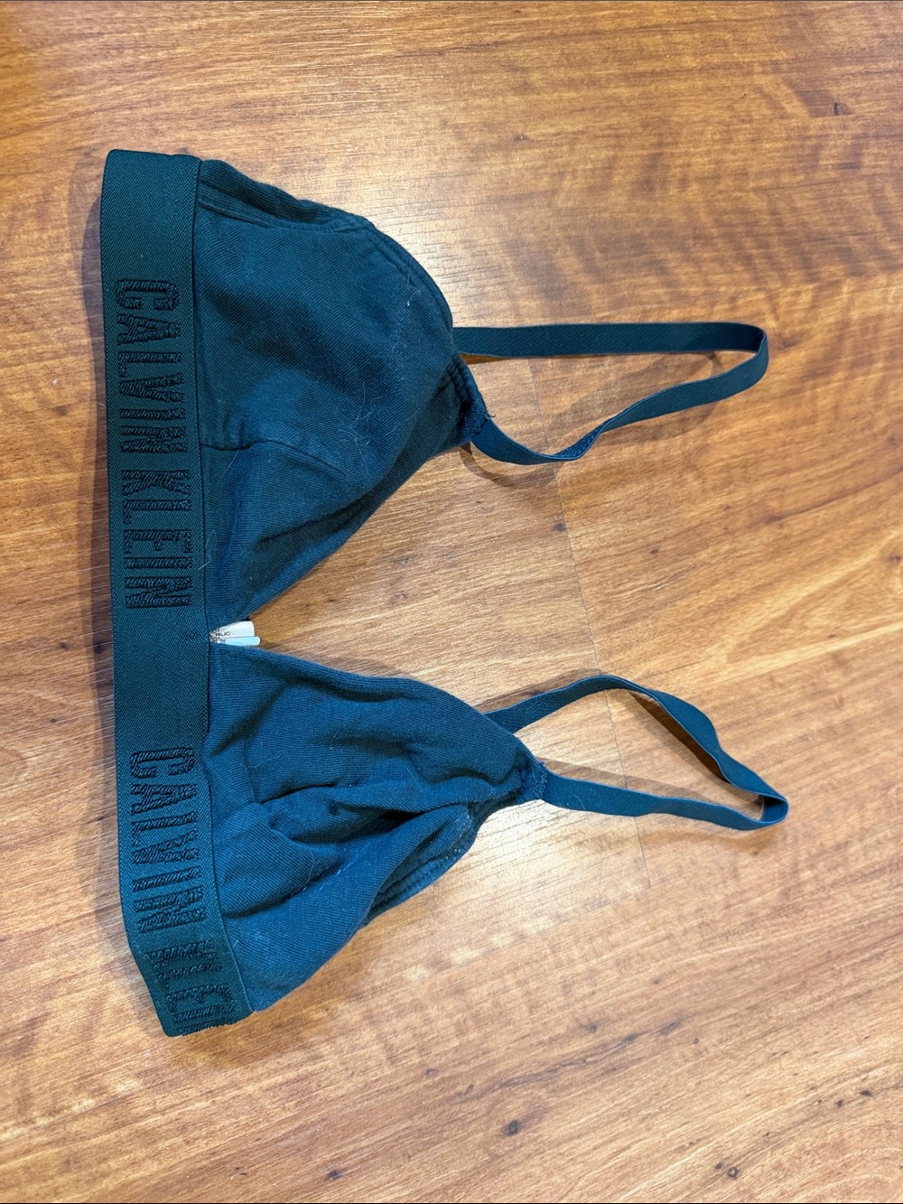 Calvin Klein Army Green Racerback Bra